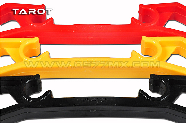 �˾���ũ TL8201-02 [TR] IRON-MAN F450/550/680 Plastic Landing Skid (Red / 2�� 1��Ʈ) 2