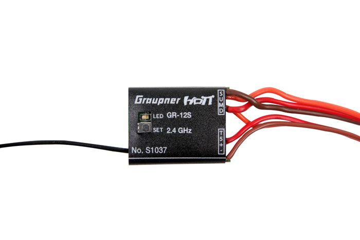 [ܼ] S1037 [Graupner/SJ] GR-12S HOTT SUMD 6ch Receiver