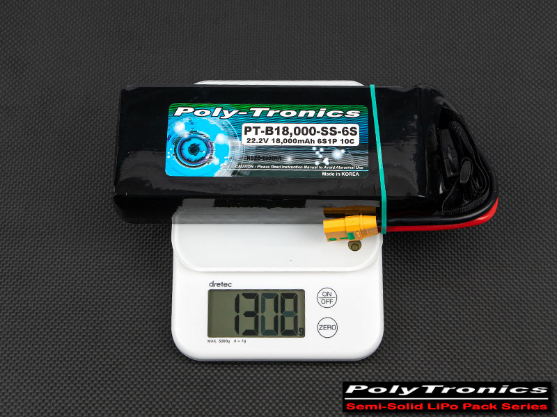 �˾���ũ PT-B18000_SS-6S [HYBRID] PT-B18000-SS-6S (22.2V/6S1P /XT90-S/Semi-Solid) �ݰ�ü ���͸� 6