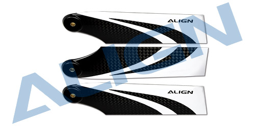 �˾���ũ HQ0900DT [Align] T-Rex550E 90 Carbon Fiber Tail Blades - 3ea 1