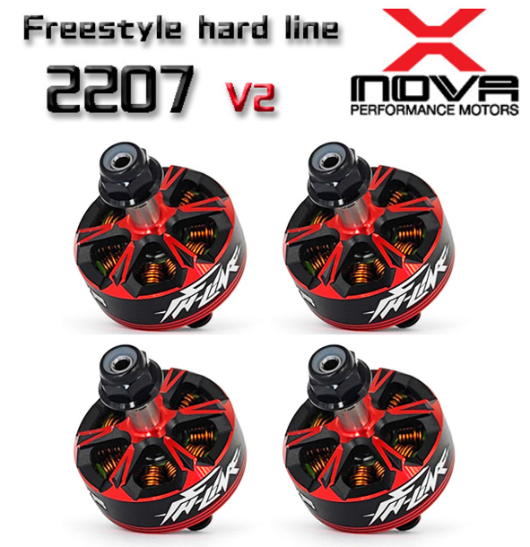 �˾���ũ  [X-NOVA] 2207-1800KV Freestyle Hard Line V2 (4pcs) [���� 4�� �޺���Ʈ] 1