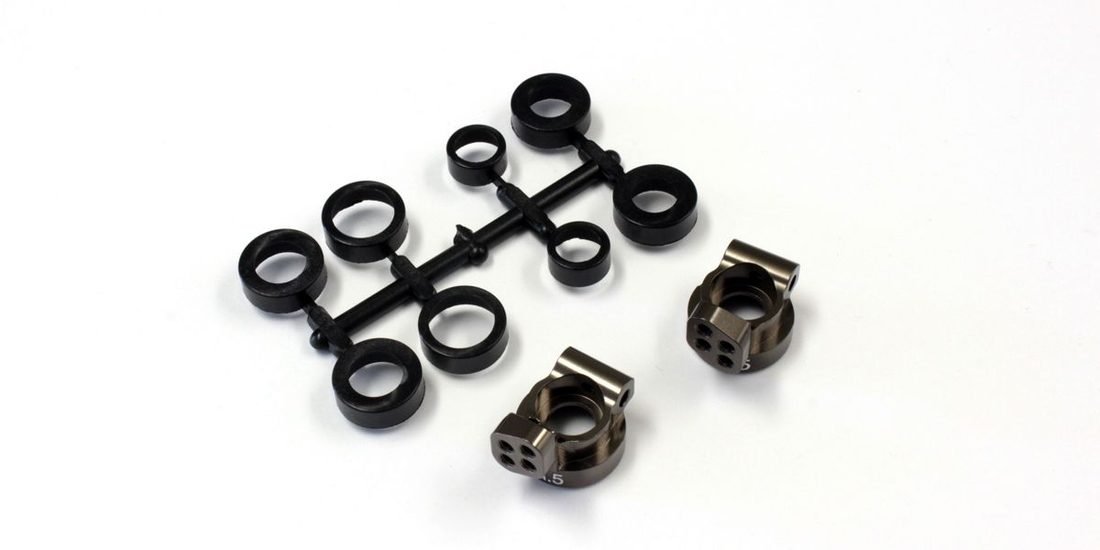 �˾���ũ KYUMW704-05 [KYOSHO] V2 Aluminum R-Hub Set(0.5 Dgree/RB6/ZX/RT/SC) 1
