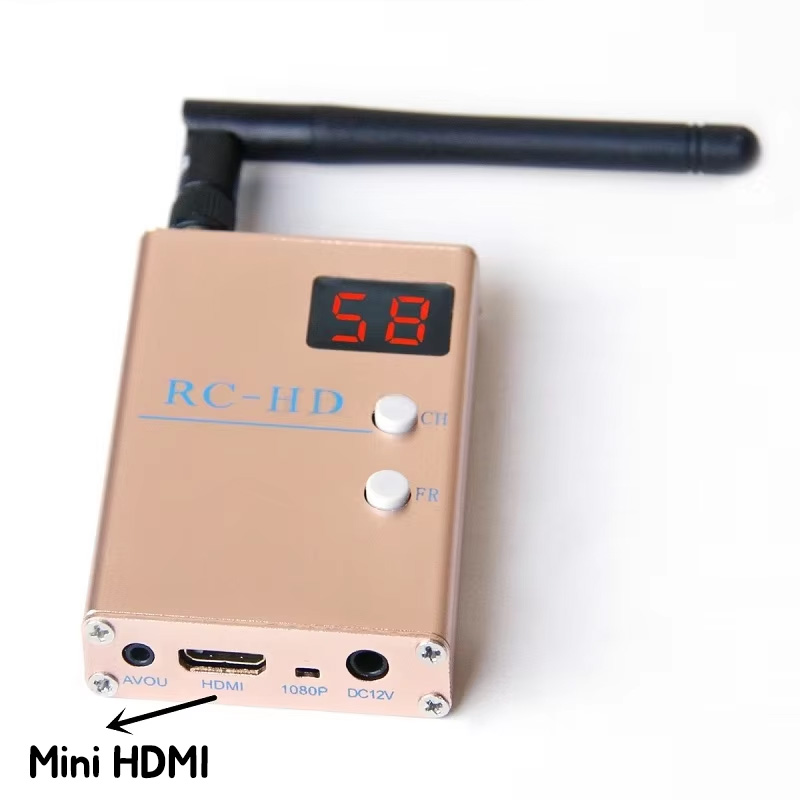 �˾���ũ RC832HD [���Ŵ���] RC832HD FPV�� 5.8Ghz 48ä�� ���� ���� ��� - �̴� HDMI ��� 2