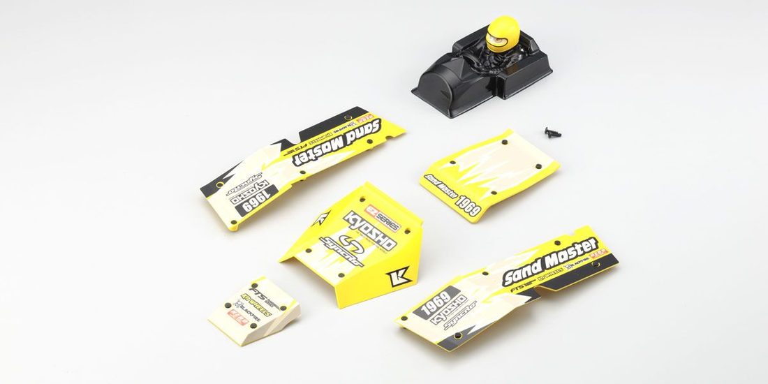 �˾���ũ KYEZ005Y [KYOSHO] Body Parts Set (Yellow/SAND MASTER) 1