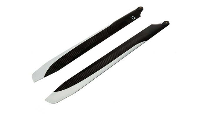 [˾ũ] BLH5201 [BLADE] Fusion 350mm Carbon Fiber Main Blade Set 1