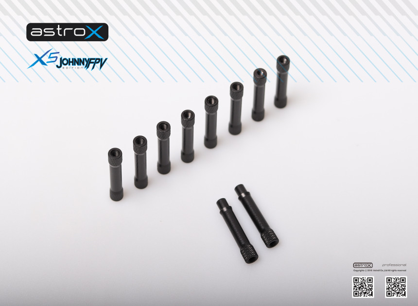 ¾Ë¾¾¹ðÅ© AstroX X5 JohnnyFPV/J5 °ø¿ë 8 2 32mm Standoff sets (10pcs) Black (Basic) (½ºÅĵå¿ÀÇÁ¼¼Æ®. µÚÂÊ 2°³°¡ ¸ð¾ç ´Ù¸§) 1