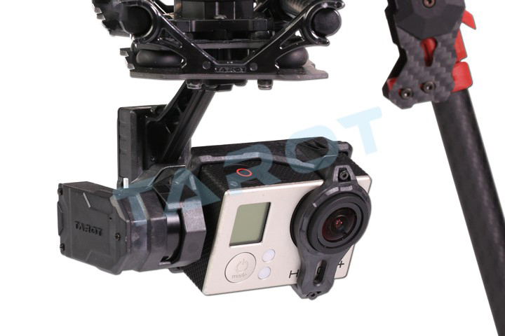 [�˾���ũ] TL3D02 [TAROT] T4-3D 3X BL Gimbal for GoPro Hero3/+/Hero4(Dual Shock) 5