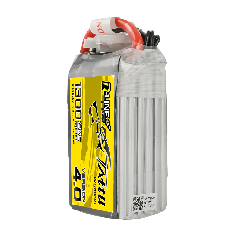 �˾���ũ  [TATTU] Ÿ�� R-Line 4.0 22.2V 1300mah 130C ��Ƭ������ ���͸� - XT60 2