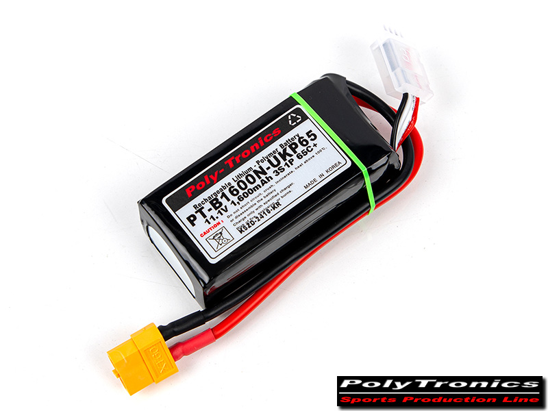 ¾Ë¾¾¹ðÅ© PT_1600N_UKP65_3S PT-B1600N-UKP65 (11.1V, 3S1P, 65C /JST-XT) ¸®Æ¬ Æú¸®¸Ó ¹èÅ͸® 2
