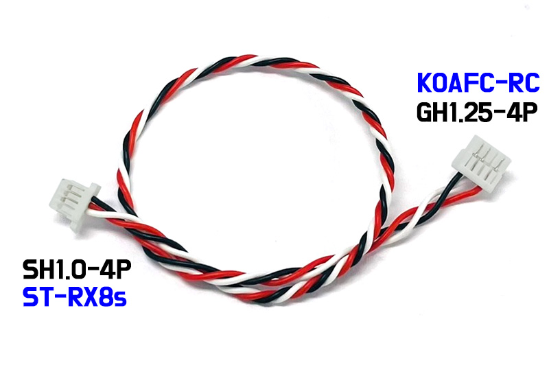 ¾Ë¾¾¹ðÅ© ST068-KO KoaFC - SH1.0 to GH1.25 RC ÄÉÀ̺í (ST-RX8s ¼ö½Å±â ¿¬°á¿ë) 1