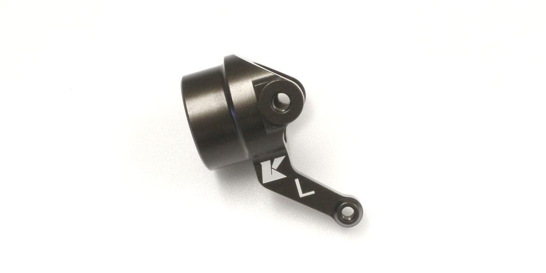 �˾���ũ KYIF488-L [KYOSHO] Aluminum Knuckle Arm(L/Gunmetal/MP9 TKI4 1