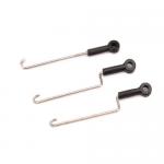Servo Pushrod Set with ball links: nCP X