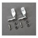Aluminum Main Rotor Grips with Bearings: 130 X