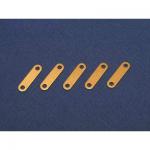 [ER] Gold Plate Battery Solder Bar (Short, 5pcs)