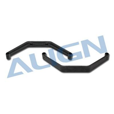 [�˾���ũ] H70059QAT [Align] T-Rex550E/600E/700E Landing Skid Set/Black(Universal Type)