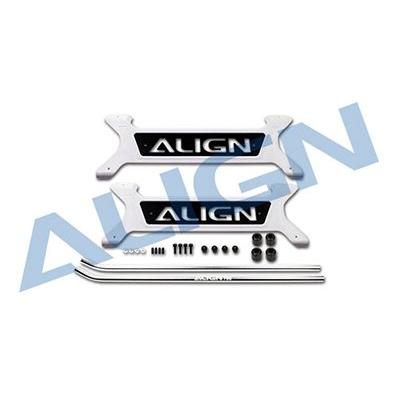 [�˾���ũ] H80F003XXW [Align] T-Rex700/800E PRO Landing Skid (White)