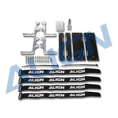 [�˾���ũ] H80T010XXT [Align] T-Rex800E Auxiliary Battery/GPS Mount Set