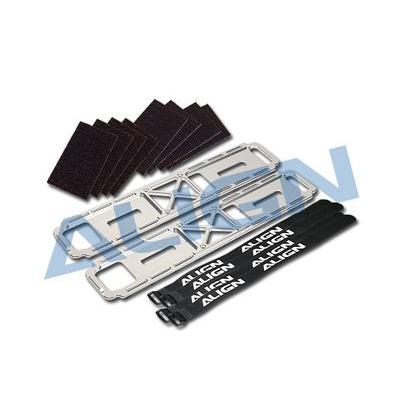 �˾���ũ H70085T [Align] T-Rex700 F3C/EP Metal Battery Mount(Latch-Type)(2 SET)