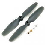 Blade Propeller Set (Gray) (2) (Blade 200 QX )