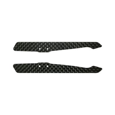 [�˾���ũ] 200QX723-CF CNC CF Landing Skids Set - Blade 200 QX/RKH 250RQX