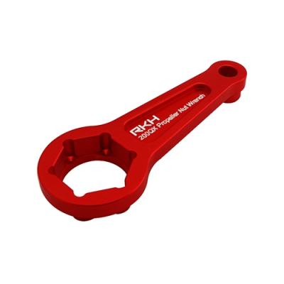 [�˾���ũ] 200QXT01-R CNC AL Propeller Nut Wrench (Red) - Blade 200 QX  �ɼ�