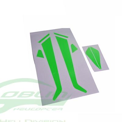 [�˾���ũ] H0589-S H0589-S - Landing Gear and Fin Green Sticker - Goblin 380