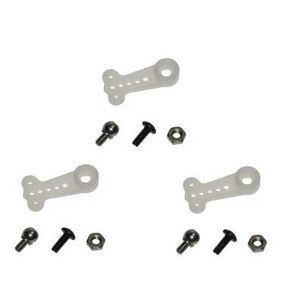[�˾���ũ] BLH1511 Servo arms with linkage balls Blade 230s