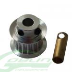 Aluminum Motor Pulley Z18 - Goblin 500/570 [H0215-18-S]