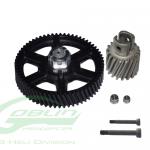 H0318-S - Heavy Duty Main Gear And Pinion - Goblin 500
