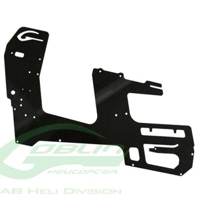 [˾ũ] H0322-S H0322-S - Carbon Fiber 2mm Main Frame (1pc) - Goblin 500