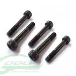HC031-S - DIN 12.9 Shoulder Socket Head Cap Screw M2.5x15 (5pcs) - Goblin 500/570