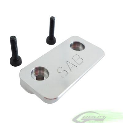 [˾ũ] H0150-S Aluminum CNC Battery Tray Stop - Goblin 630/700/770 [H0150-S]
