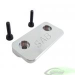 Aluminum CNC Battery Tray Stop - Goblin 630/700/770 [H0150-S]