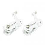 Nano CPX/CPS CNC AL Main Blade Grip Set (Silver)