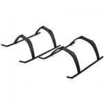 Blade Helis Landing Gear Set (Black) (2) 550X/600X