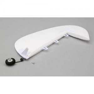 [E-flite] Rudder with Tail Gear: Carbon-Z Cub (�����Ǹ�)