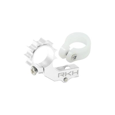 [�˾���ũ] nCPX860-S CNC AL 6mm Tail Motor Mount Set (Silver) - Blade Nano CPX