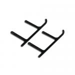 CNC CF Landing Skid Style 02 Set [mCPXBL731-CF] - MCPX BL