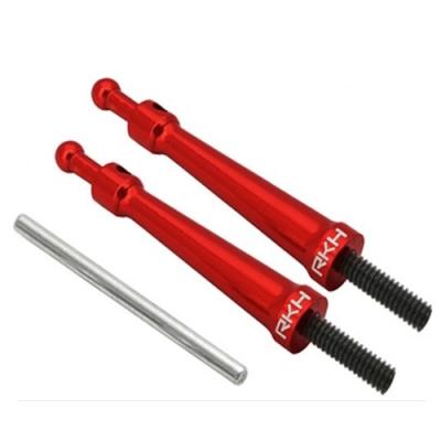 [�˾���ũ] 230S799-R CNC AL Canopy Mount Set (Red)-Blade 230 S �ɼ�