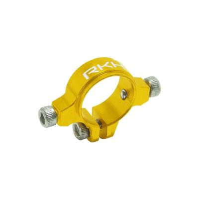 [�˾���ũ] 230S816-Y CNC AL Tail Boom Clamp Set (Gold) - Blade 230 S �ɼ�