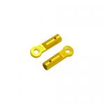 CNC AL Tail Boom Support End (Gold) - Blade 230 S �ɼ�
