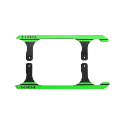 [�˾���ũ] 230S723-BG CNC 3K Pure Carbon Fiber Landing Skid Set (Black-Green) - Blade 230 S �ɼ�
