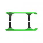 CNC 3K Pure Carbon Fiber Landing Skid Set (Black-Green) - Blade 230 S �ɼ�