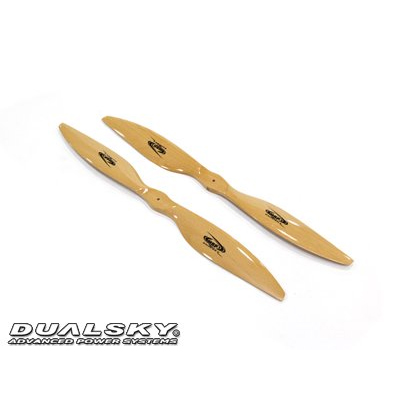 �˾���ũ DS21088MR [DUALSKY] MRP BeechWood Prop' for Multicopter(20x6in/XM Series)