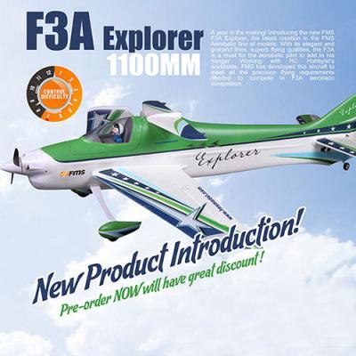 �˾���ũ  [FMS] 1100mm F3A �ͽ��÷η� EPO ��ü PNP