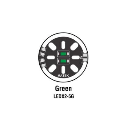 [�˾���ũ] LEDX2-5G [Matek] ���� LED ��Ŭ X2 ���� ����Ʈ�� (5V / �ʷϻ�)