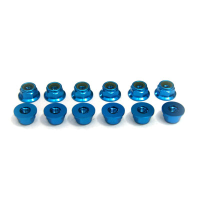 �˾���ũ HT-A059 [HT] M5 Self Lock Nut w/Flange(Blue)