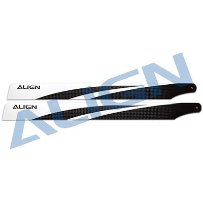 [˾ũ] HD380AT [Align] 380 Carbon Fiber Blades for 470L Dominator