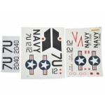 [E-flite] FJ-2 Fury 15 Decal Set (�����Ǹ�)