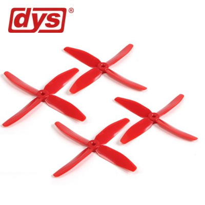 [�˾���ũ]  DYS RED 5x4x4 5040 4-Blade Hi-Performance Prop FPV Propeller CW/CCW 4��